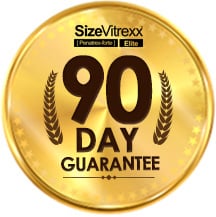 SizeVitrexx Has A 90 Day 100% Guarantee