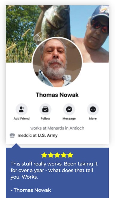 Facebook profile - Thomas Nowak