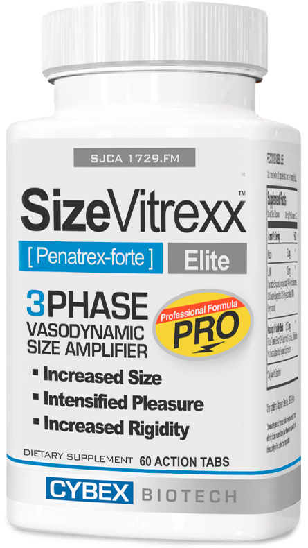 SizeVitrexx Pro bottle